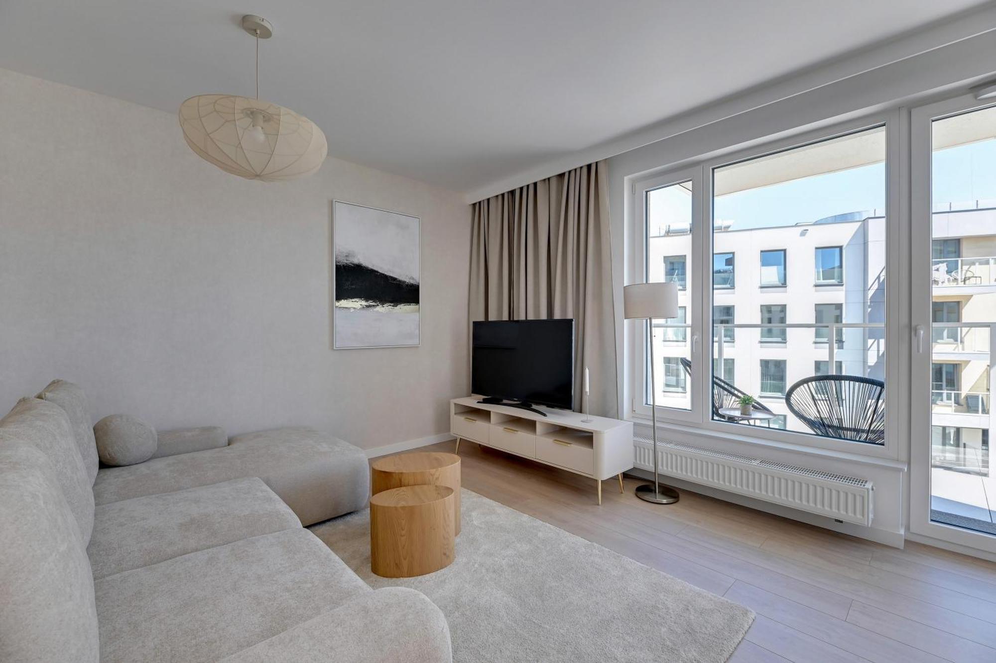 Przystan Letnica Seaside By Downtown Apartments 그단스크 객실 사진